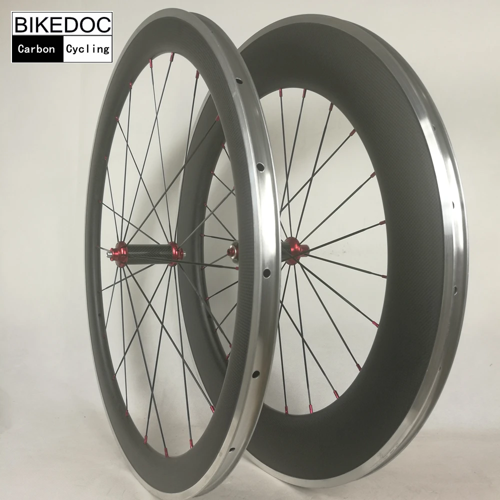 BIKEDOC Carbon Wheels Alloy Brake Surface 700c 90mm/60mm/38mm /50mm Carbon Aluminium Wheels For Bicycle Wheels
BIKEDOC Carbon Wheels Alloy Brake Surface 700c 90mm/60mm/38mm /50mm Carbon Aluminium Wheels For Bicycle Wheels