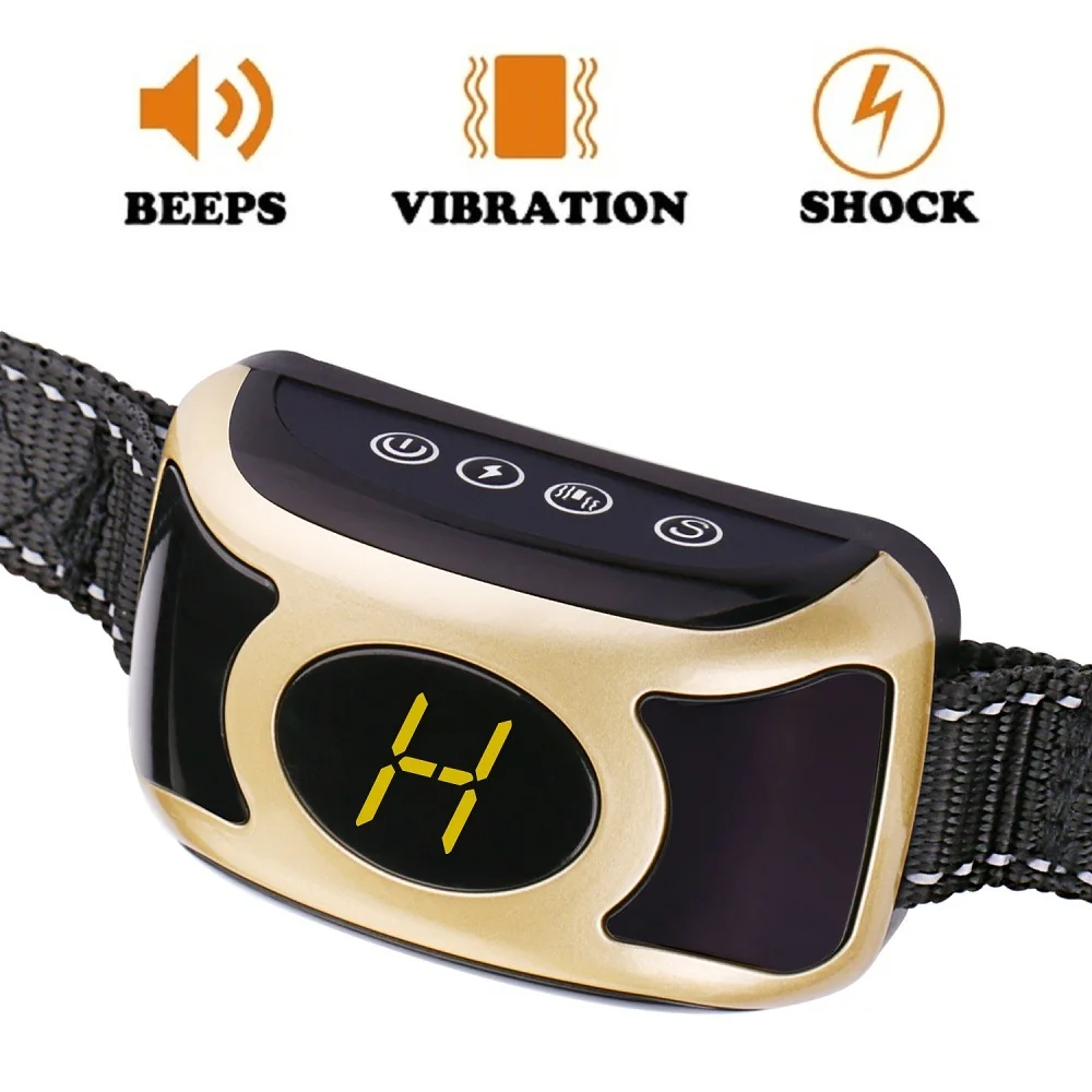 Waterproof Anti Bark Anti Barking Collar Vibration Shock Electronic Dog Collar Automatic for Pet Dog Training Collar Adjustable
Waterproof Anti Bark Anti Barking Collar Vibration Shock Electronic Dog Collar Automatic for Pet Dog Training Collar Adjustable