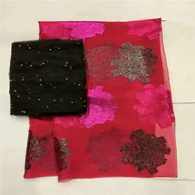 5 Yards African Soft Metal Silk Fabric With 2 Yards Swiss Voile Lace Fabric, Suitable For Women Clothing! LXF61818
5 Yards African Soft Metal Silk Fabric With 2 Yards Swiss Voile Lace Fabric, Suitable For Women Clothing! LXF61818