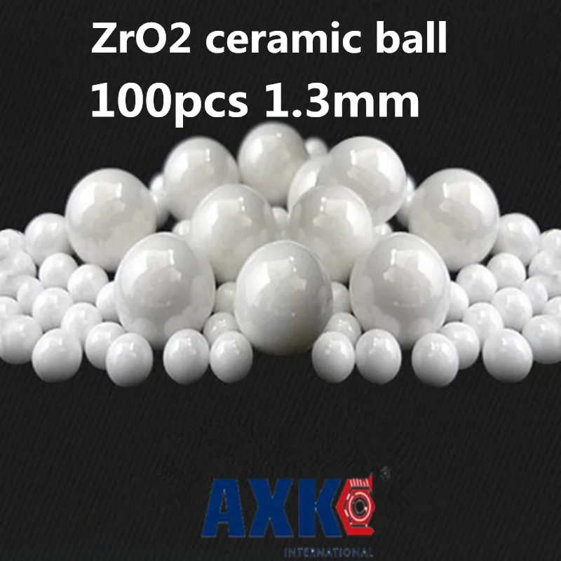 

Thrust Bearing Rodamientos Rolamentos Axk 100pcs 1.3mm Zro2 Ceramic Balls Zirconia Used In Bearing/pump/linear Slider/valvs G5