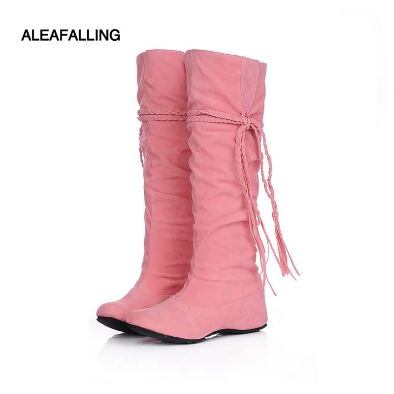 Aleafalling Slip On Cross-tied Women Boots Street Outdoor Fashion Girl's Shoes Zapatos Mujer Big Size 34-43 WBT06
Aleafalling Slip On Cross-tied Women Boots Street Outdoor Fashion Girl's Shoes Zapatos Mujer Big Size 34-43 WBT06