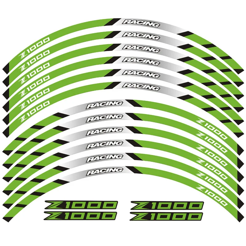 a set of 12pcs For Kawasaki Z1000 high quality motorcycle wheel decals waterproof Reflective stickers rim stripes
a set of 12pcs For Kawasaki Z1000 high quality motorcycle wheel decals waterproof Reflective stickers rim stripes
