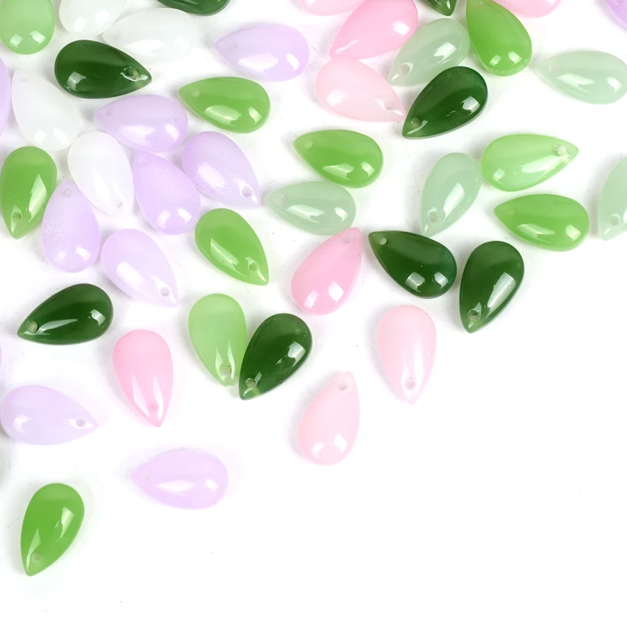 Imitation Jade Teardrop Czech Glass Beads Charms Lampwork Beads for Jewelry Making Necklace Bracelet Pendant Diy Accessories
Imitation Jade Teardrop Czech Glass Beads Charms Lampwork Beads for Jewelry Making Necklace Bracelet Pendant Diy Accessories