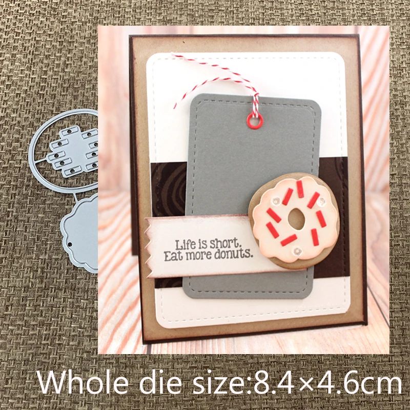 

XLDesign ремесло металла резки высечки новый десерт пончик Скрапбукинг альбом бумага DIY карты ремесло тиснение высечки