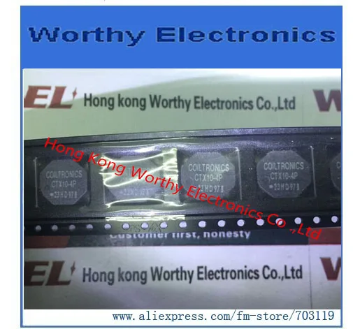 Free shipping 10PCS/LOT CTX10-4P-R CTX10-4P CTX10 4P INDUCT ARRAY 2 COIL 9.88UH SMD
Free shipping 10PCS/LOT CTX10-4P-R CTX10-4P CTX10 4P INDUCT ARRAY 2 COIL 9.88UH SMD