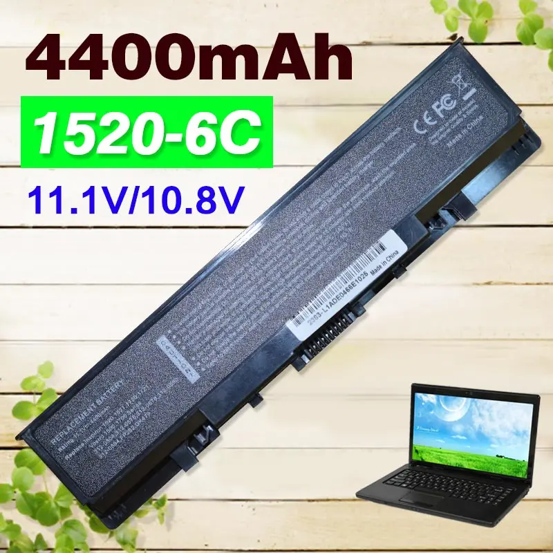 4400mAh 11.1V Battery For Dell Inspiron 1520 1521 1720 1721 Vostro 1500 1700 312-0504 312-0575 312-0576 312-0590 312-0594
4400mAh 11.1V Battery For Dell Inspiron 1520 1521 1720 1721 Vostro 1500 1700 312-0504 312-0575 312-0576 312-0590 312-0594