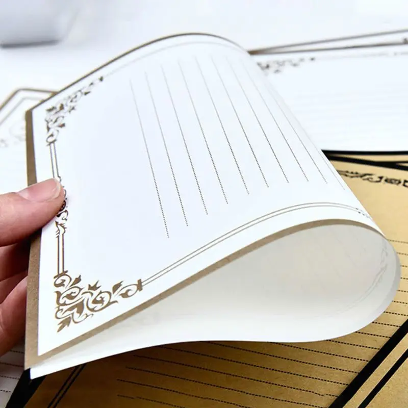 32pcs/pack Retro Writing Letter Stationery Romantic Creative Chinese Style Lace Letterhead Note Paper
32pcs/pack Retro Writing Letter Stationery Romantic Creative Chinese Style Lace Letterhead Note Paper
