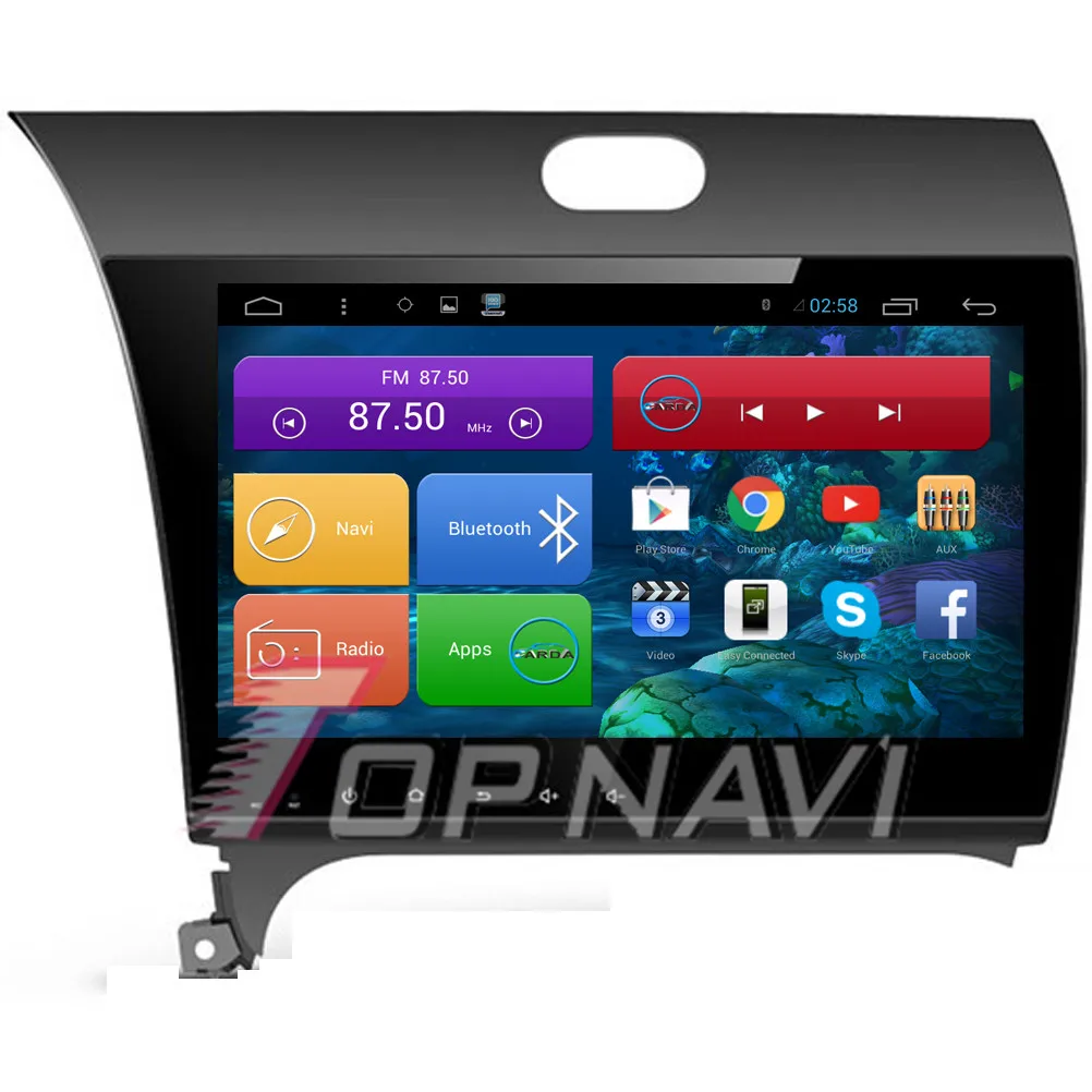 Topnavi 10.2" Quad Core Android 6.0 Car GPS Navigation for KIA K3 Autoradio Multimedia Audio Stereo,NO DVD, In Dash 2DIN Radio
Topnavi 10.2" Quad Core Android 6.0 Car GPS Navigation for KIA K3 Autoradio Multimedia Audio Stereo,NO DVD, In Dash 2DIN Radio