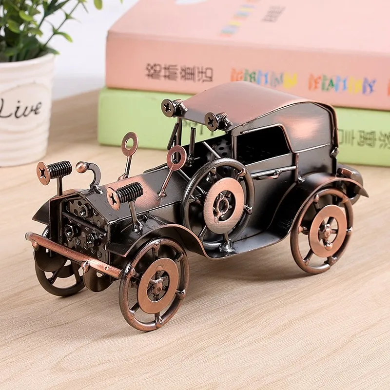 Metal Wrought Iron Classic Car Model Home Interior Decorating Bookcase Clothing Store Bar Counter
Metal Wrought Iron Classic Car Model Home Interior Decorating Bookcase Clothing Store Bar Counter