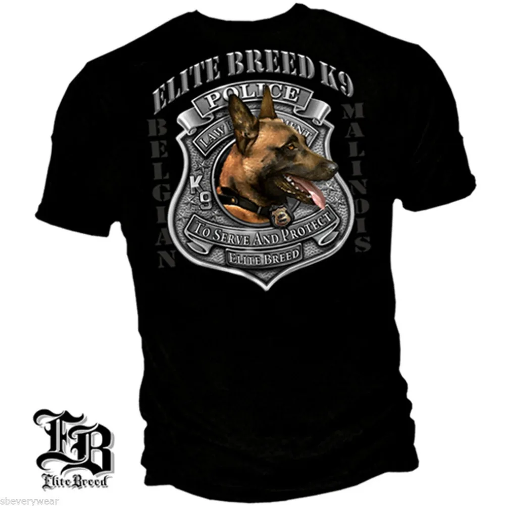 Police T-Shirt Belgian Malinois K-9 Unit Law Officer Belgian Shepard New Spring High-Elastic Cotton Funny Customized T Shirts
Police T-Shirt Belgian Malinois K-9 Unit Law Officer Belgian Shepard New Spring High-Elastic Cotton Funny Customized T Shirts