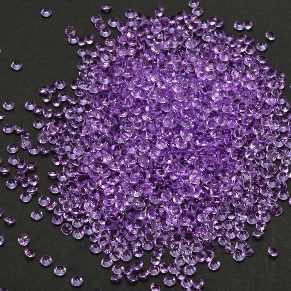 10000pcs 4.5MM Purple Diamond Crystal Confetti Wedding Diamond Confetti Party Decoration Supplies
10000pcs 4.5MM Purple Diamond Crystal Confetti Wedding Diamond Confetti Party Decoration Supplies