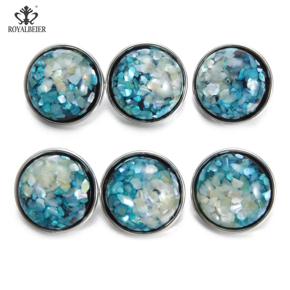 RoyalBeier 6pcs/lot Multi Color Mixed Colors Resin Shell Round Snap Press Buttons Click Jewelry Wedding Decoration KZ1036
RoyalBeier 6pcs/lot Multi Color Mixed Colors Resin Shell Round Snap Press Buttons Click Jewelry Wedding Decoration KZ1036