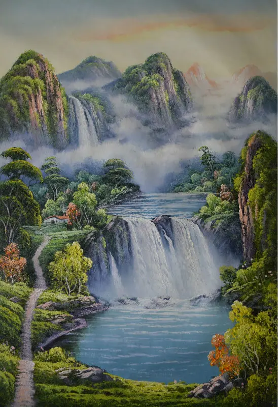 HandPainted Modern Oil Painting on Canvas Chinese-style landscape painting Canvas Painting Wall Art Picture for Home Decoration
HandPainted Modern Oil Painting on Canvas Chinese-style landscape painting Canvas Painting Wall Art Picture for Home Decoration