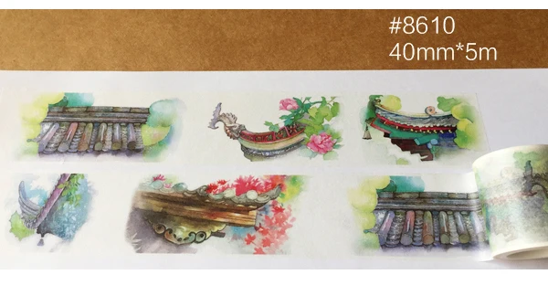 10Designs NEW!! Mermaid/Feather/Love/Building Pattern Japanese Washi Decorative Adhesive DIY Masking Paper Tape Sticker Label
10Designs NEW!! Mermaid/Feather/Love/Building Pattern Japanese Washi Decorative Adhesive DIY Masking Paper Tape Sticker Label