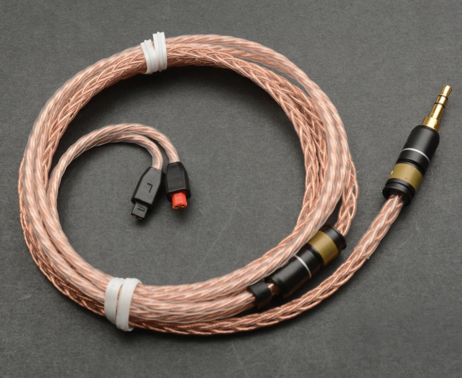 Hand Made DIY 8 Core Single Crystal Copper Silver Replacement Upgrade Hifi Music Audio Cable for IM50 IM70 IM01 IM02 IM03 IM04
Hand Made DIY 8 Core Single Crystal Copper Silver Replacement Upgrade Hifi Music Audio Cable for IM50 IM70 IM01 IM02 IM03 IM04