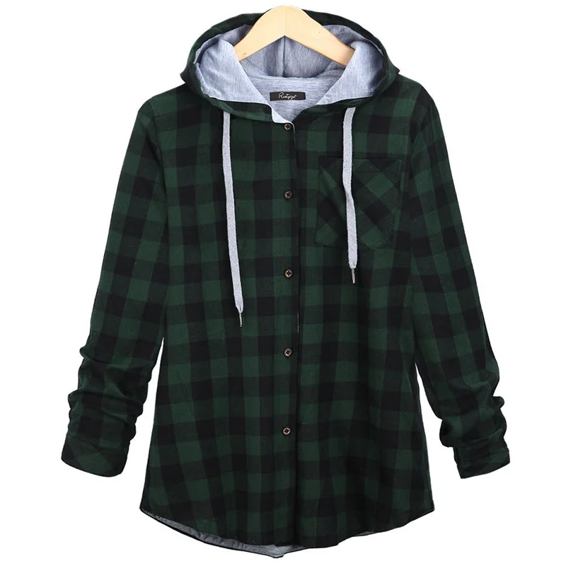 Hoodies sweatshirts women 2022 autumn cotton winter coat women long sleeve plaid casual button hooded sweatshirts plus size
Hoodies sweatshirts women 2022 autumn cotton winter coat women long sleeve plaid casual button hooded sweatshirts plus size