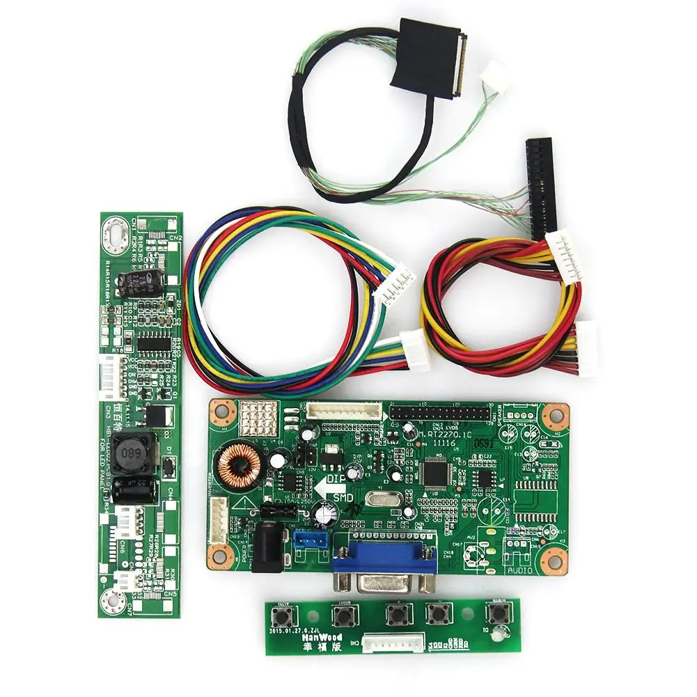 Плата драйвера ЖК-дисплея M.RT2270 LCD/светодиодный (VGA) для M215HW02 V.0 LVDS, повторное использование монитора ноутбука 1920x1080
Плата драйвера ЖК-дисплея M.RT2270 LCD/светодиодный (VGA) для M215HW02 V.0 LVDS, повторное использование монитора ноутбука 1920x1080