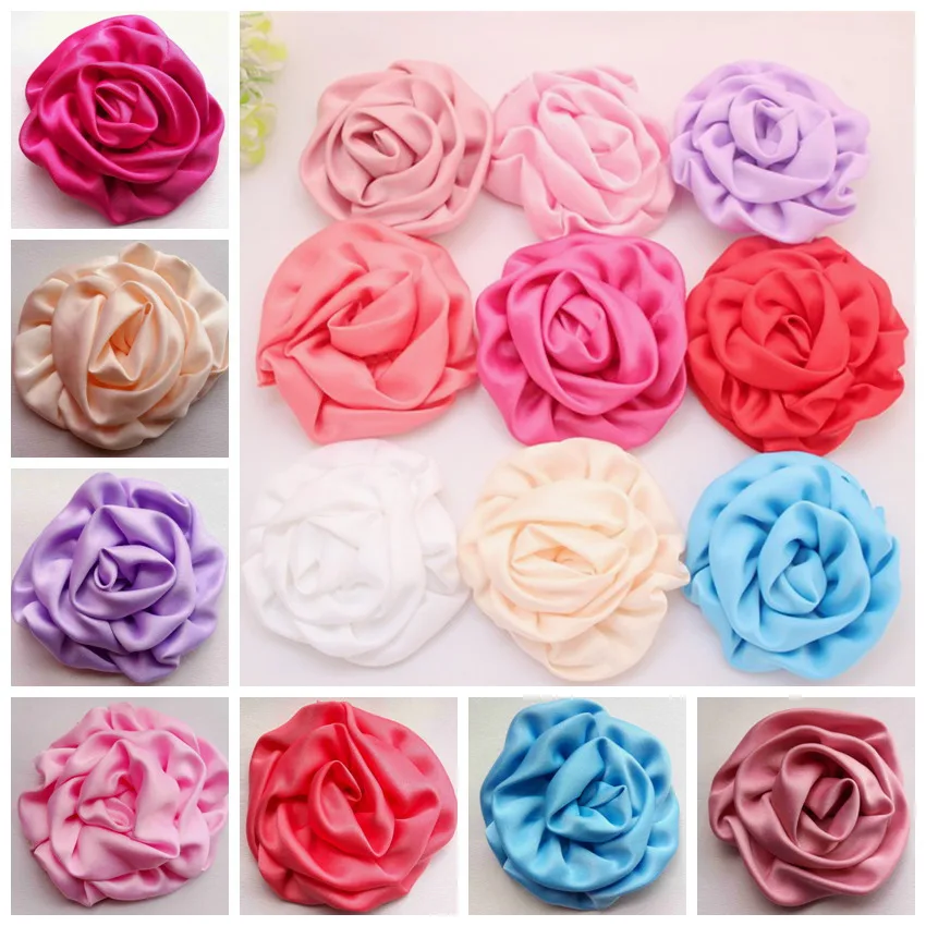 DIY Flower for headband Cotton Rose Puff Flowers Fabric Rosette Flower Hair accessories Hair flowers 50pcs/lot
DIY Flower for headband Cotton Rose Puff Flowers Fabric Rosette Flower Hair accessories Hair flowers 50pcs/lot