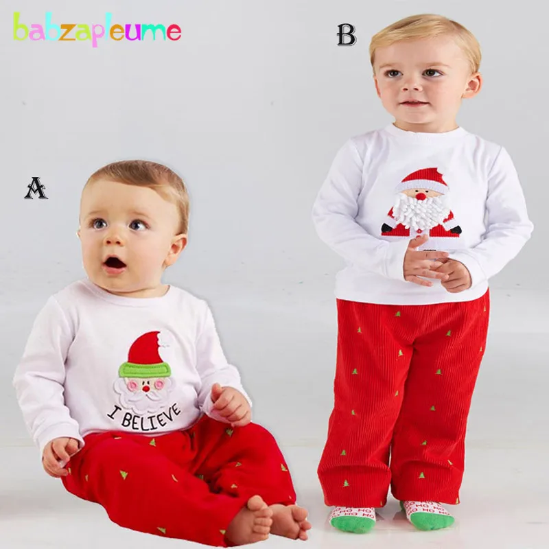 2 шт./1-5 лет/Рождественский наряд Санта-Клауса, детская одежда, костюмы для маленьких мальчиков, Милая футболка с мультяшным рисунком + штаны, комплект детской одежды BC1231
2 шт./1-5 лет/Рождественский наряд Санта-Клауса, детская одежда, костюмы для маленьких мальчиков, Милая футболка с мультяшным рисунком + штаны, комплект детской одежды BC1231