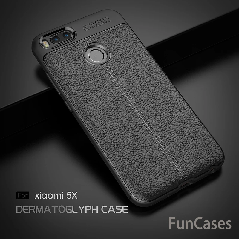 Роскошный чехол для телефона Xiao mi 5X Xiaomi A1 TPU силиконовый кожаный накладка