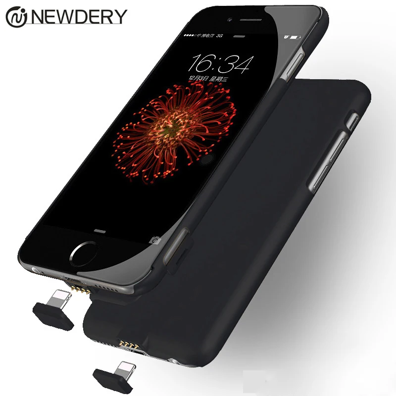 Ультратонкий чехол для аккумулятора i7 тонкий внешний Смарт-аккумулятор iPhone6 6 S 7 8