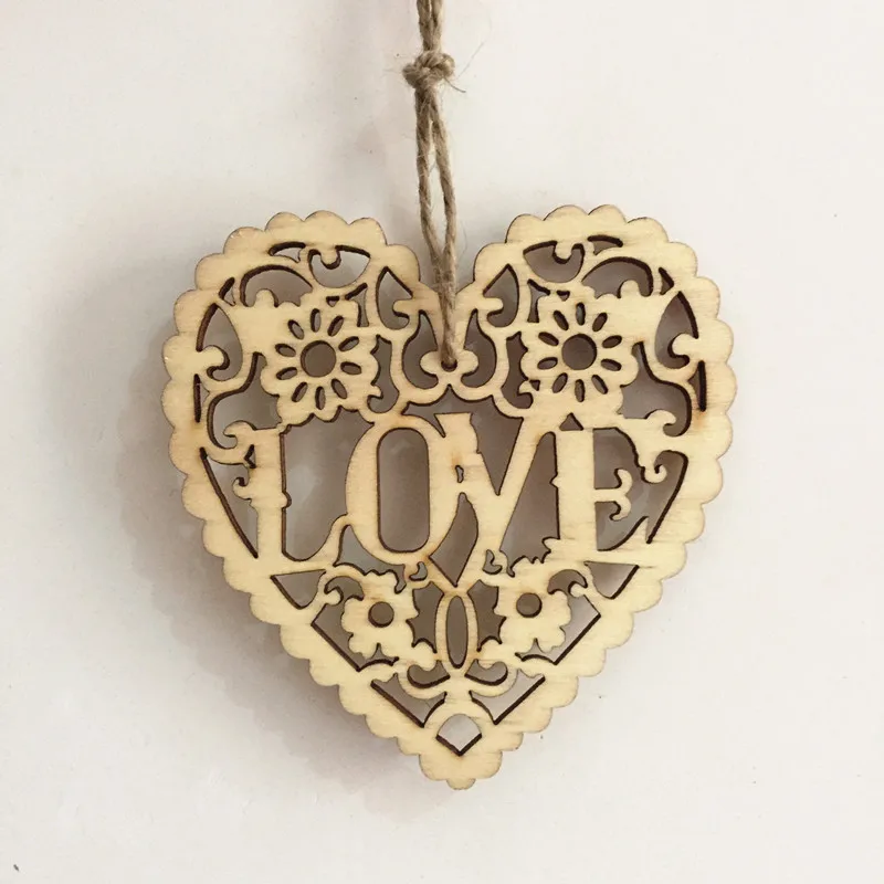 20pcs 8cm Natural Love Heart Pendants With Jute Carved Wedding Embellishments Crafts Home Decorations
20pcs 8cm Natural Love Heart Pendants With Jute Carved Wedding Embellishments Crafts Home Decorations