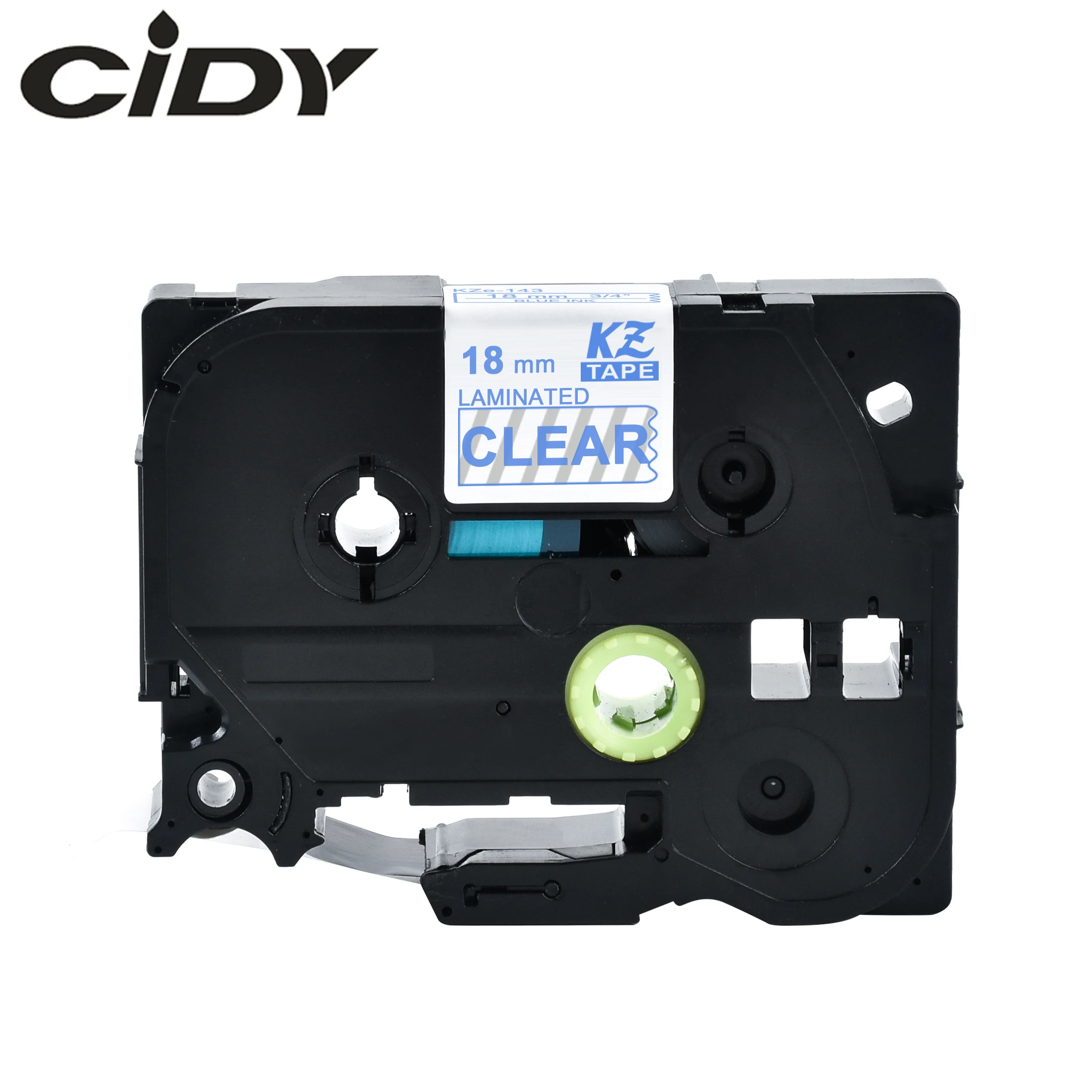 CIDY compatible tze-143 tze143 tze 143 tz 143 Tz143 Blue on Clear 18mm*8m label tape ribbon cassette for brother label printer
CIDY compatible tze-143 tze143 tze 143 tz 143 Tz143 Blue on Clear 18mm*8m label tape ribbon cassette for brother label printer