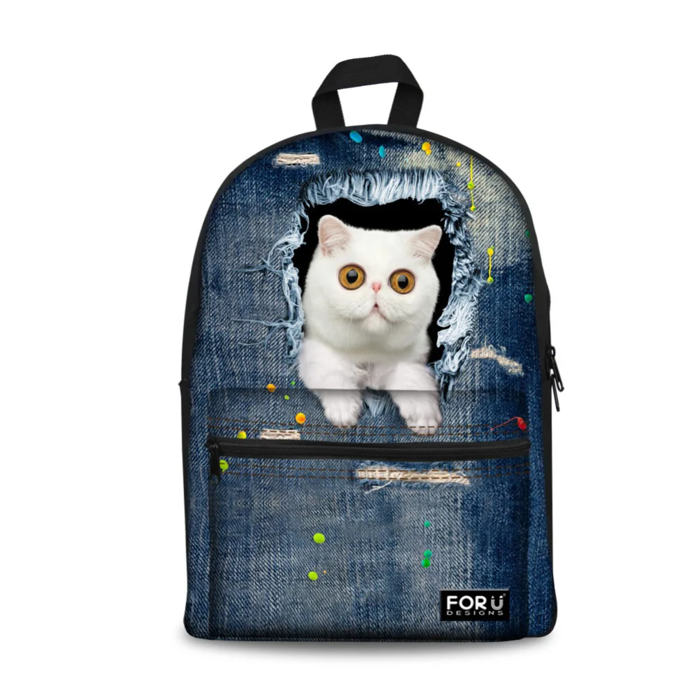 New Fashion Women Canvas Travel Backpacks,3D Jeans Cat Pattern New Shoulder Bagpack School Book Bags For Girls Knapsack Rucksack
New Fashion Women Canvas Travel Backpacks,3D Jeans Cat Pattern New Shoulder Bagpack School Book Bags For Girls Knapsack Rucksack