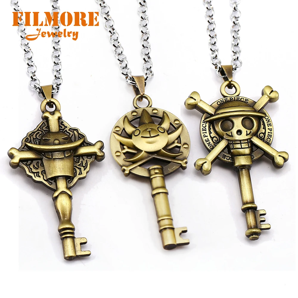One Piece Necklace Luffy Pirates Regiment & White Beard Bronze Pendant Necklace Men's Fashion Accessories Anime Wholesale Price
One Piece Necklace Luffy Pirates Regiment & White Beard Bronze Pendant Necklace Men's Fashion Accessories Anime Wholesale Price