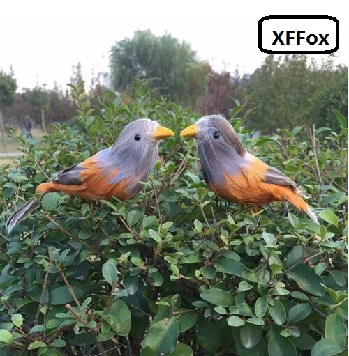 a pair of simulation gray&orange bird models foam&furs lifelike bird dolls gift about 20cm xf0598
a pair of simulation gray&orange bird models foam&furs lifelike bird dolls gift about 20cm xf0598