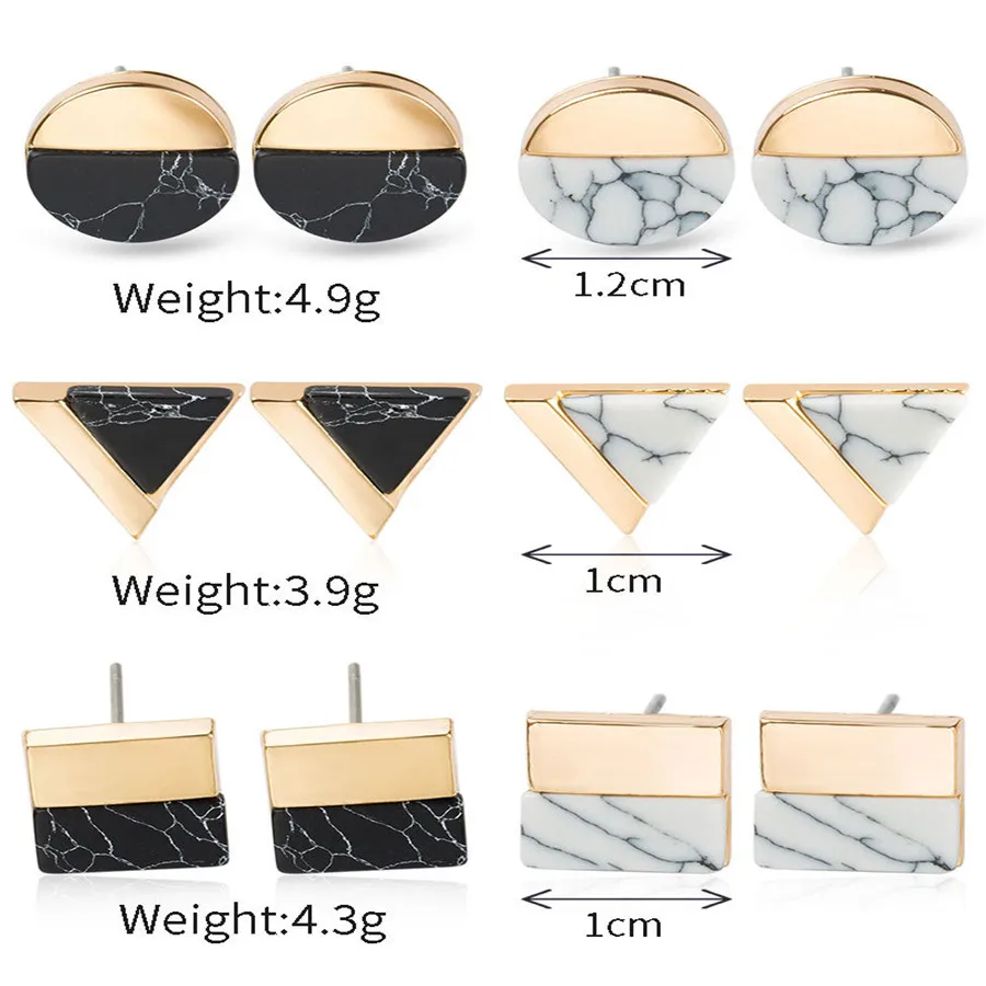 WNGMNGL Vintage National Stone Resin Round Square Triangle Earring 2018 New Stud Earrings For Women Charm Fashion Jewelry
WNGMNGL Vintage National Stone Resin Round Square Triangle Earring 2018 New Stud Earrings For Women Charm Fashion Jewelry