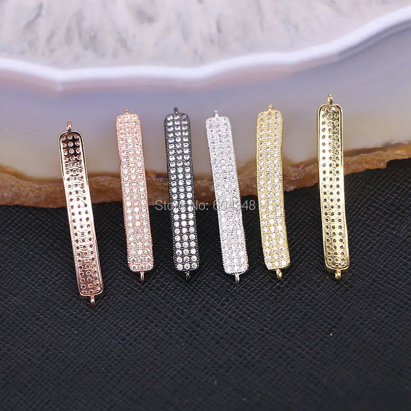 20 шт. Zyunz Micro Pave CZ кубический циркон в форме длинной трубки латунный металлический Шарм для изготовления ювелирных браслетов бусины
20 шт. Zyunz Micro Pave CZ кубический циркон в форме длинной трубки латунный металлический Шарм для изготовления ювелирных браслетов бусины