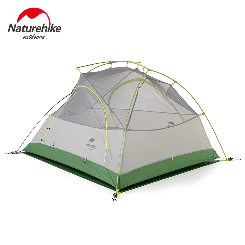 Naturehike для 2 обновлений нейлоновая палатка StarRiver кемпинга на открытом воздухе