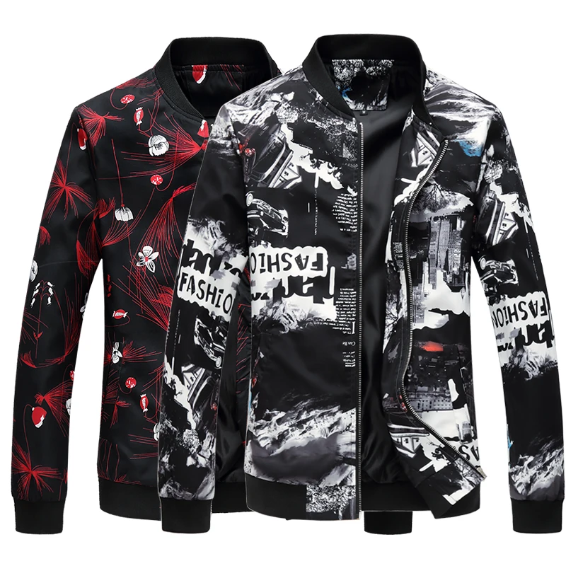 Oversized 5XL 6XL Floral Jacket Men Spring Autumn 3d Print Standard Casual Fashion Mens Coats and Jackets Baseball Jacket
Oversized 5XL 6XL Floral Jacket Men Spring Autumn 3d Print Standard Casual Fashion Mens Coats and Jackets Baseball Jacket