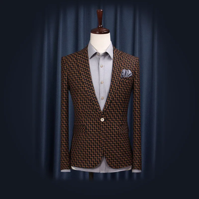 Free Shipping 2018 New Spring Men's Blazer Casual Suit Korean Design Slim Blazers High Quality Street Fashion
Free Shipping 2018 New Spring Men's Blazer Casual Suit Korean Design Slim Blazers High Quality Street Fashion
