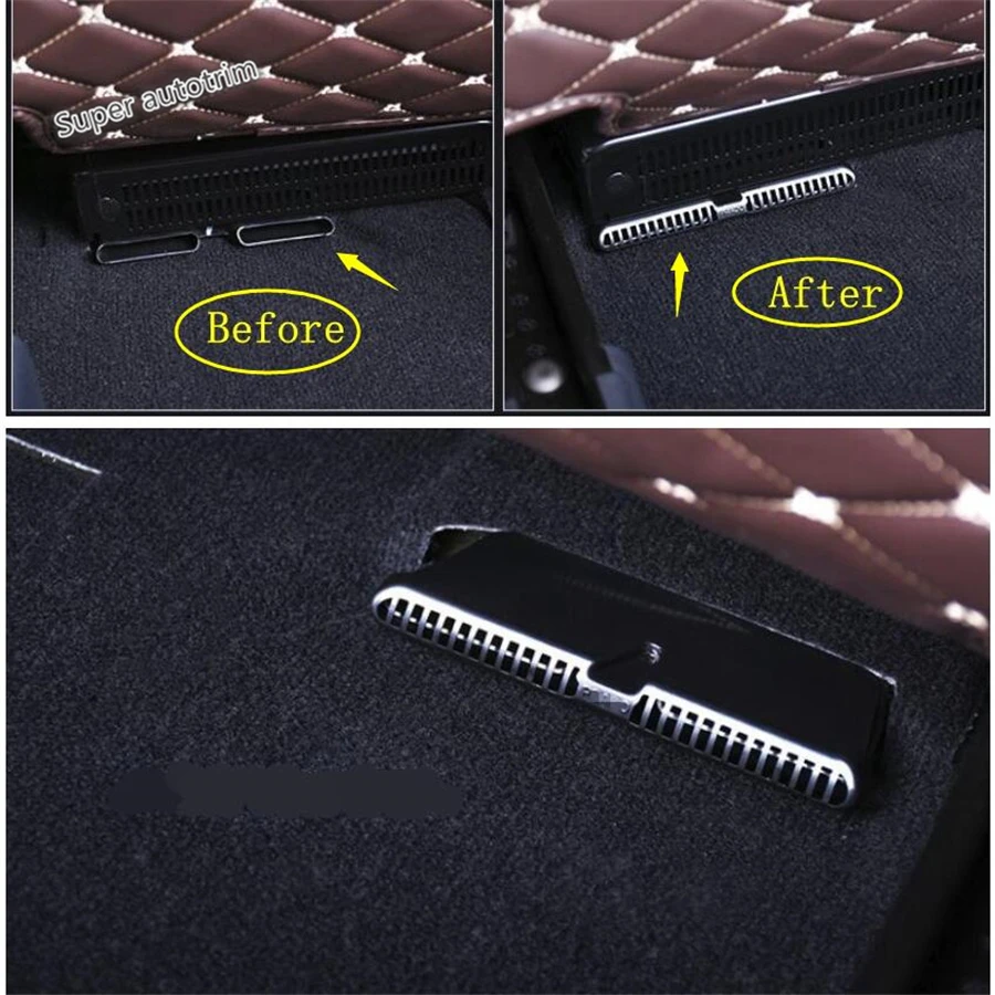 Lapetus Accessories For Toyota Prado Fj150 2012 - 2020 Car Seat Bottom AC Air Duct Vent Anti-blocking Plastic Protective Cover
Lapetus Accessories For Toyota Prado Fj150 2012 - 2020 Car Seat Bottom AC Air Duct Vent Anti-blocking Plastic Protective Cover