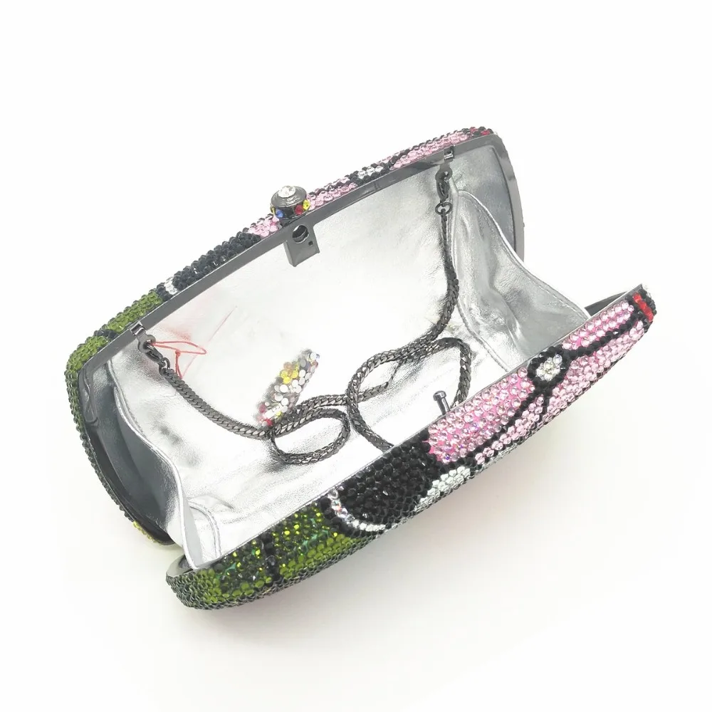 Beautiful Full Diamonds Evening Bag Flower Crystal Metal Box Clutch Luxury Mini Minaudiere Fashion Party Purse Ladies Handbag
Beautiful Full Diamonds Evening Bag Flower Crystal Metal Box Clutch Luxury Mini Minaudiere Fashion Party Purse Ladies Handbag