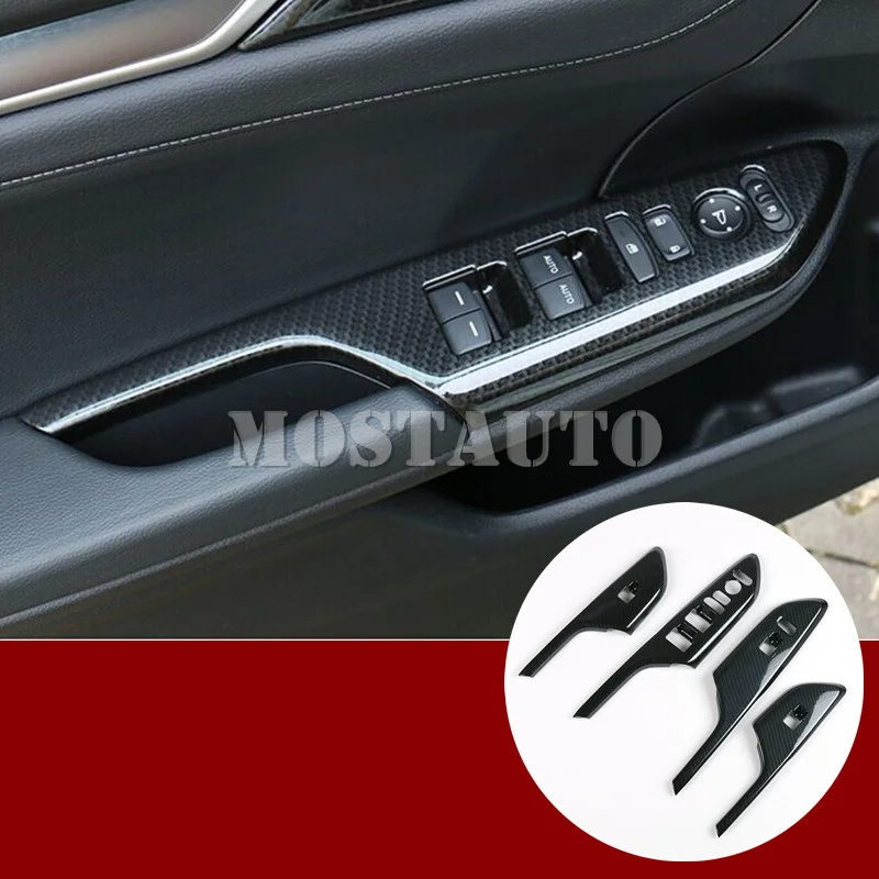 Для Honda Civic 10th Gen углеродного волокна Стиль автомобильной двери окна Кнопка накладка 2016-2021 4 шт. автомобильные аксессуары интерьера автомобил...
Для Honda Civic 10th Gen углеродного волокна Стиль автомобильной двери окна Кнопка накладка 2016-2021 4 шт. автомобильные аксессуары интерьера автомобил...