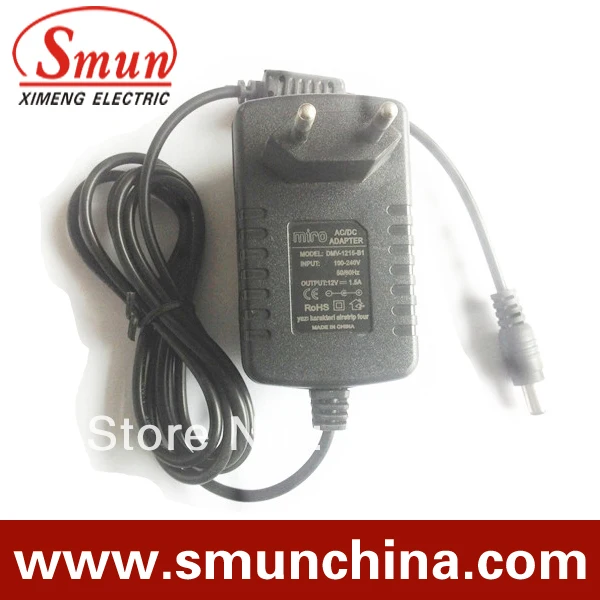 12V1.5A AC/DC адаптер с CE ROHS европейская вилка 1 год гарантии | Обустройство дома