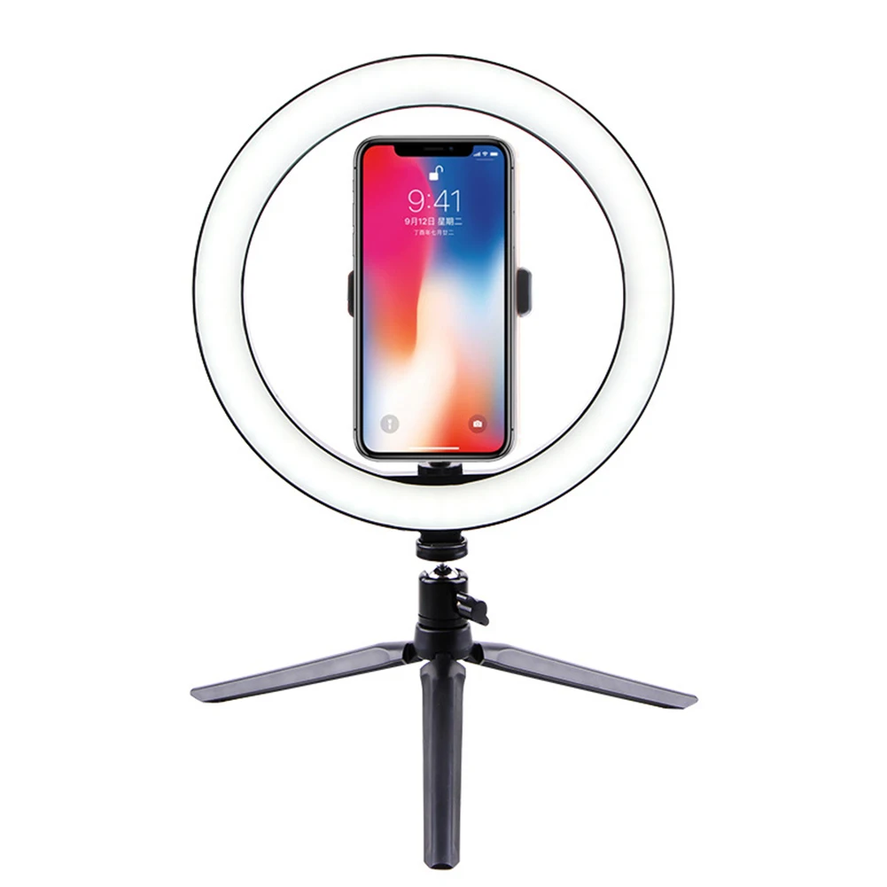 LED Ring Light Fill Lighting Dimmable with Tripod Stand for Phone Camera Photo Video Selfie LB88
LED Ring Light Fill Lighting Dimmable with Tripod Stand for Phone Camera Photo Video Selfie LB88