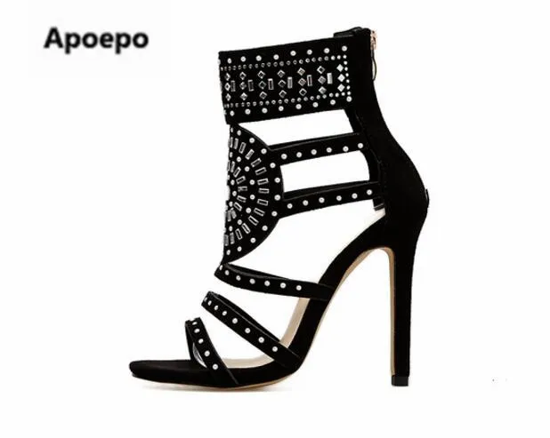 Newest Brand sapato feminino green black bling bling crystal summer ankle boots for women party high heels sandals shoes women
Newest Brand sapato feminino green black bling bling crystal summer ankle boots for women party high heels sandals shoes women