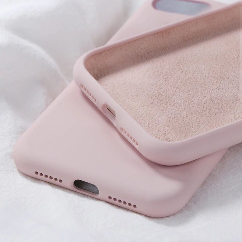 Официальный жидкий силиконовый чехол для мобильного телефона iphone 11 Pro MAX XS XR 7 8 6 Plus