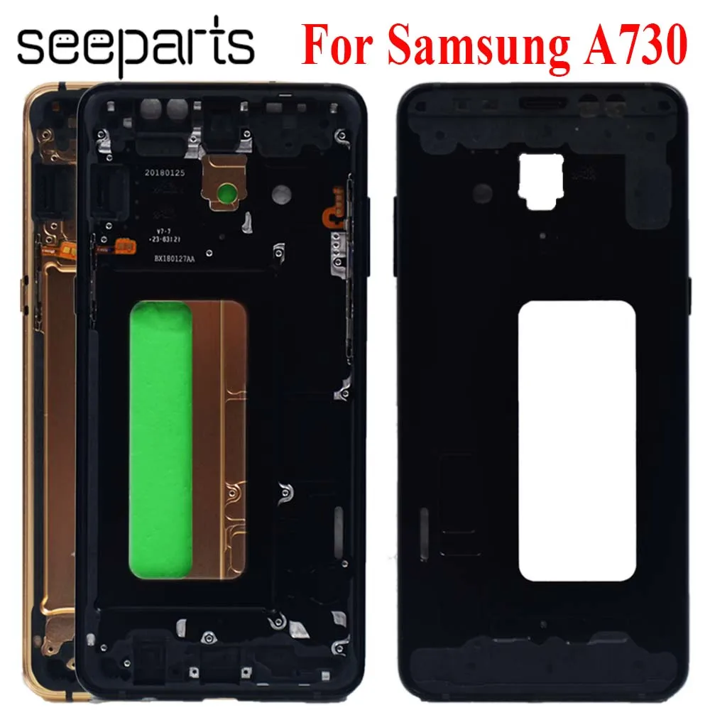 6,0 "для Samsung Galaxy A8 Plus 2018 средняя Рамка передняя рамка Корпус чехол для Samsung A730 средняя рамка запасные части
6,0 "для Samsung Galaxy A8 Plus 2018 средняя Рамка передняя рамка Корпус чехол для Samsung A730 средняя рамка запасные части
