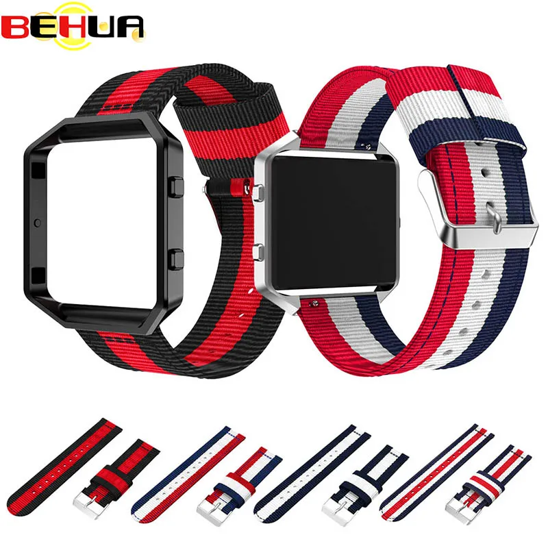 New Woven Nylon Sport Strap with Case Cover Bracelet Adjustable Wristband For Fitbit Blaze Smartwatch Replacement Watchband Belt
New Woven Nylon Sport Strap with Case Cover Bracelet Adjustable Wristband For Fitbit Blaze Smartwatch Replacement Watchband Belt