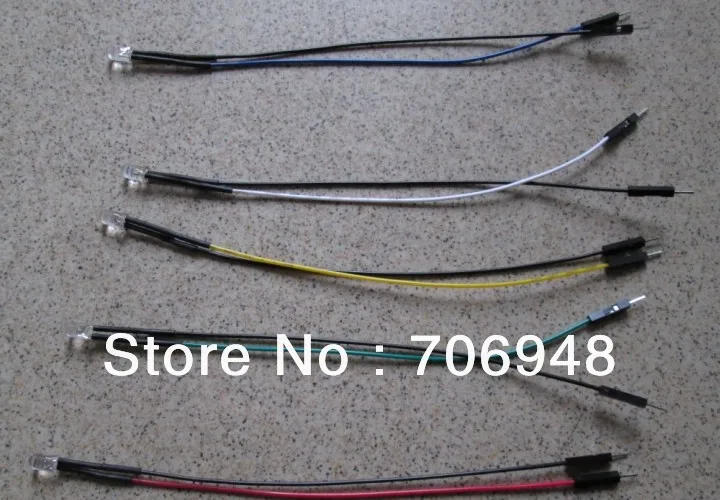 Предварительно проводной светодиодный DC1.8-4V с разъемом Arduino, красный/зеленый/синий/желтый/белый цвет, длина 15 см
Предварительно проводной светодиодный DC1.8-4V с разъемом Arduino, красный/зеленый/синий/желтый/белый цвет, длина 15 см