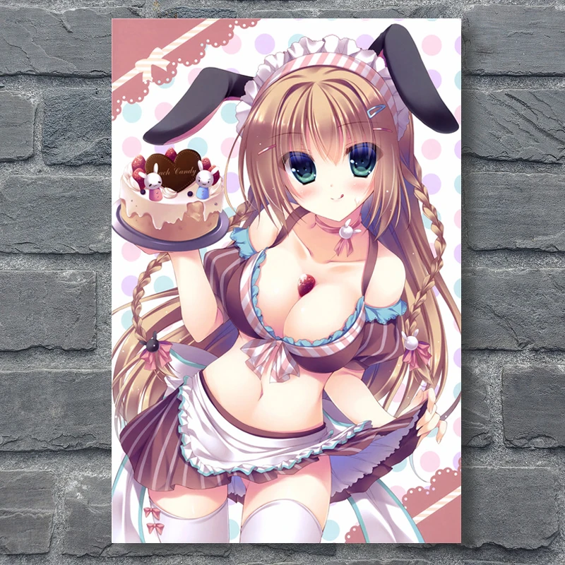 Bunny Anime Girl Posters Maid Uniform Bikini Girls Poster Sexy Silk Pictures CARTOON JAPANESE Fabric Art
Bunny Anime Girl Posters Maid Uniform Bikini Girls Poster Sexy Silk Pictures CARTOON JAPANESE Fabric Art