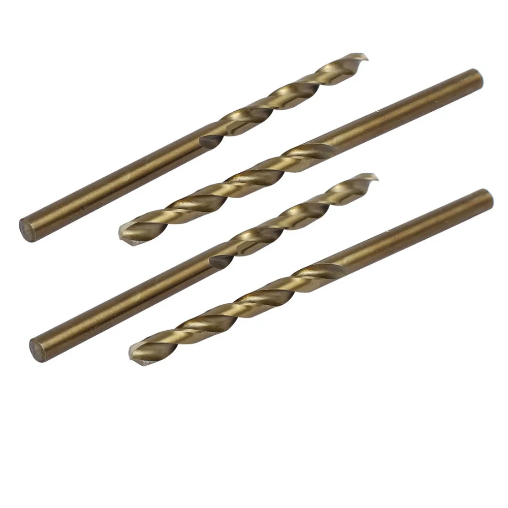 Uxcell 2018 New Arrival 4pcs 4.1/4.2/4.3/4.5/5.1mm HSS High Speed Steel Cobalt Metric Twist Drill works in Key-less Drill Chucks
Uxcell 2018 New Arrival 4pcs 4.1/4.2/4.3/4.5/5.1mm HSS High Speed Steel Cobalt Metric Twist Drill works in Key-less Drill Chucks