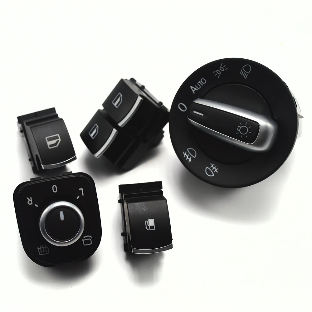 Window Mirror Headlight Fuel Tank Switch For VW Passat B6 Rabbit Tiguan Golf MK5 V 6 R32 GTI MK5 5K3959857 1KD959833 5ND941431B
Window Mirror Headlight Fuel Tank Switch For VW Passat B6 Rabbit Tiguan Golf MK5 V 6 R32 GTI MK5 5K3959857 1KD959833 5ND941431B