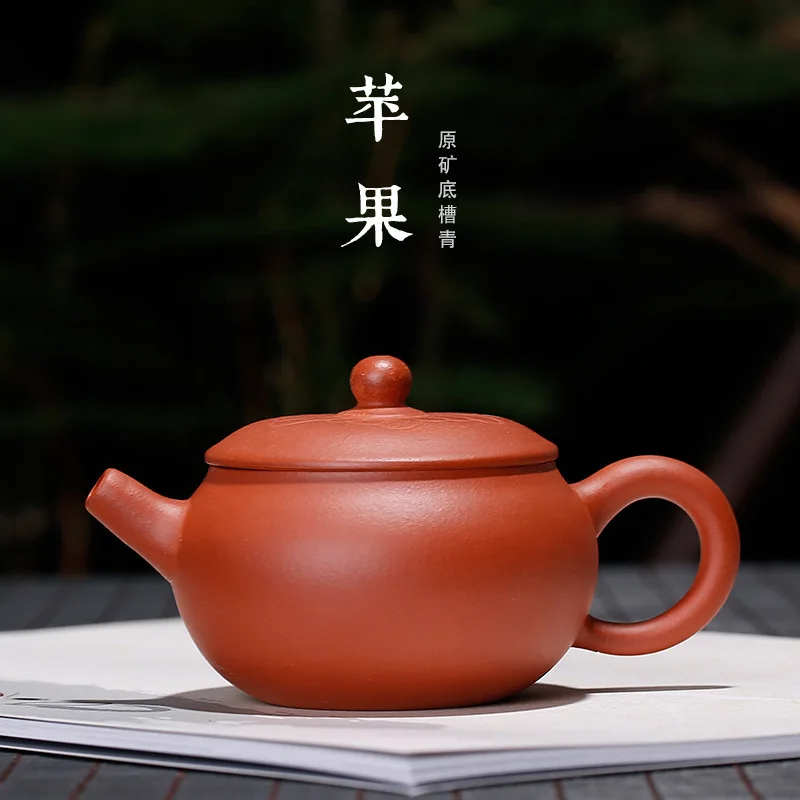 Yixing Ore Mine Zishahu Ore Mine Bottom Trough Green Apple Mini Teapot Wholesale Sketch Kungfu Teaware Factory
Yixing Ore Mine Zishahu Ore Mine Bottom Trough Green Apple Mini Teapot Wholesale Sketch Kungfu Teaware Factory