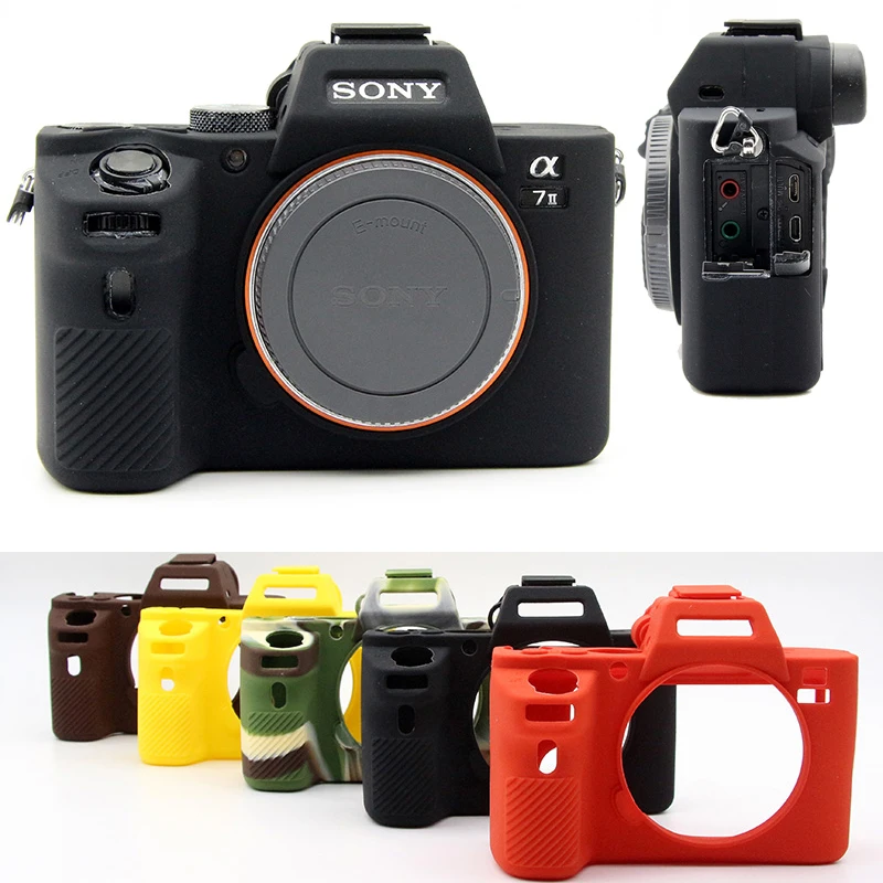 Мягкий силиконовый чехол для телефона Sony A72/A7S2/A7R2 A7 II A7II A7R Mark 2 A7R2 | Электроника